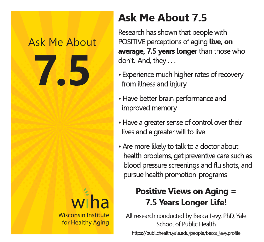 Downloadable image with "Ask me about 7.5" on the left and research statistics on the right.