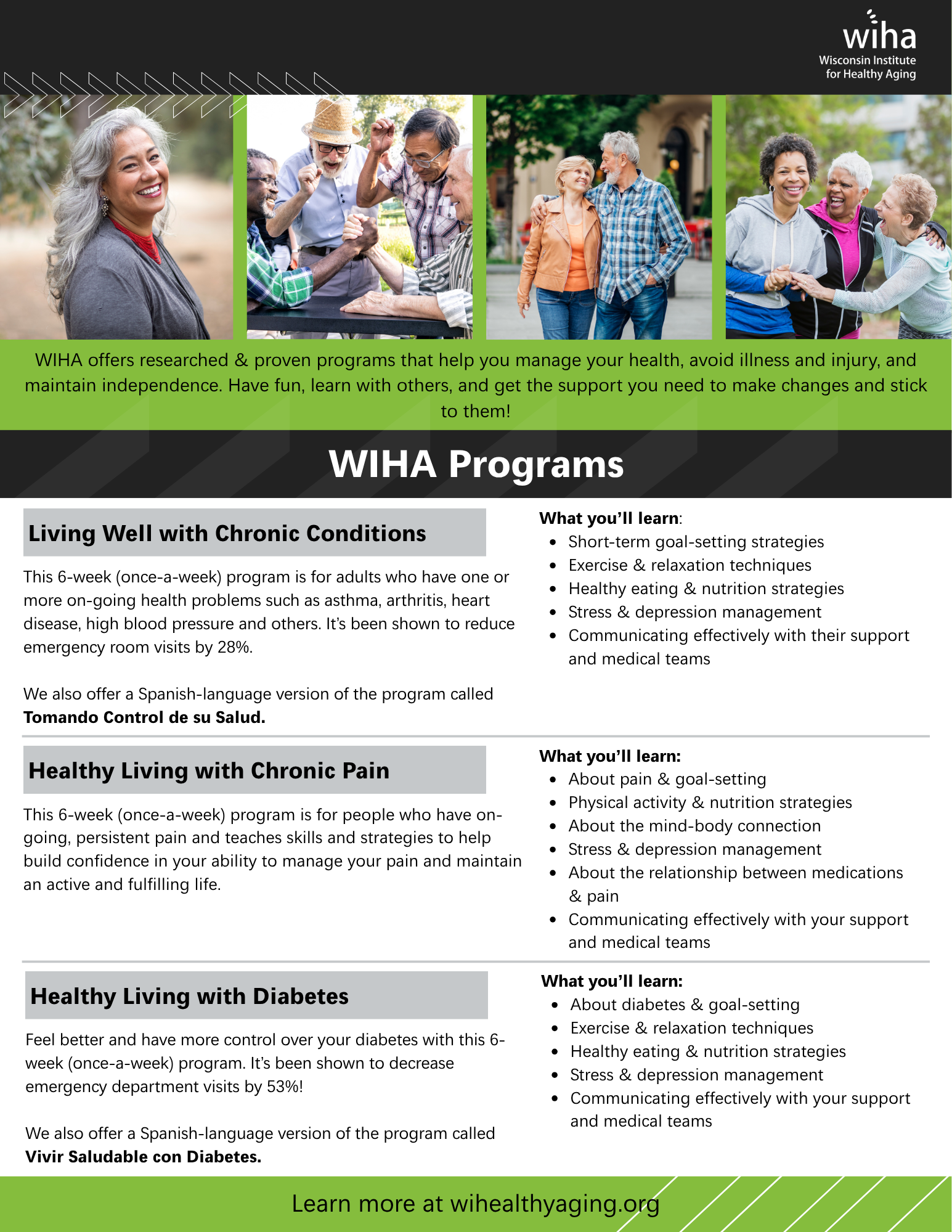 image of WIHA programs overview pdf